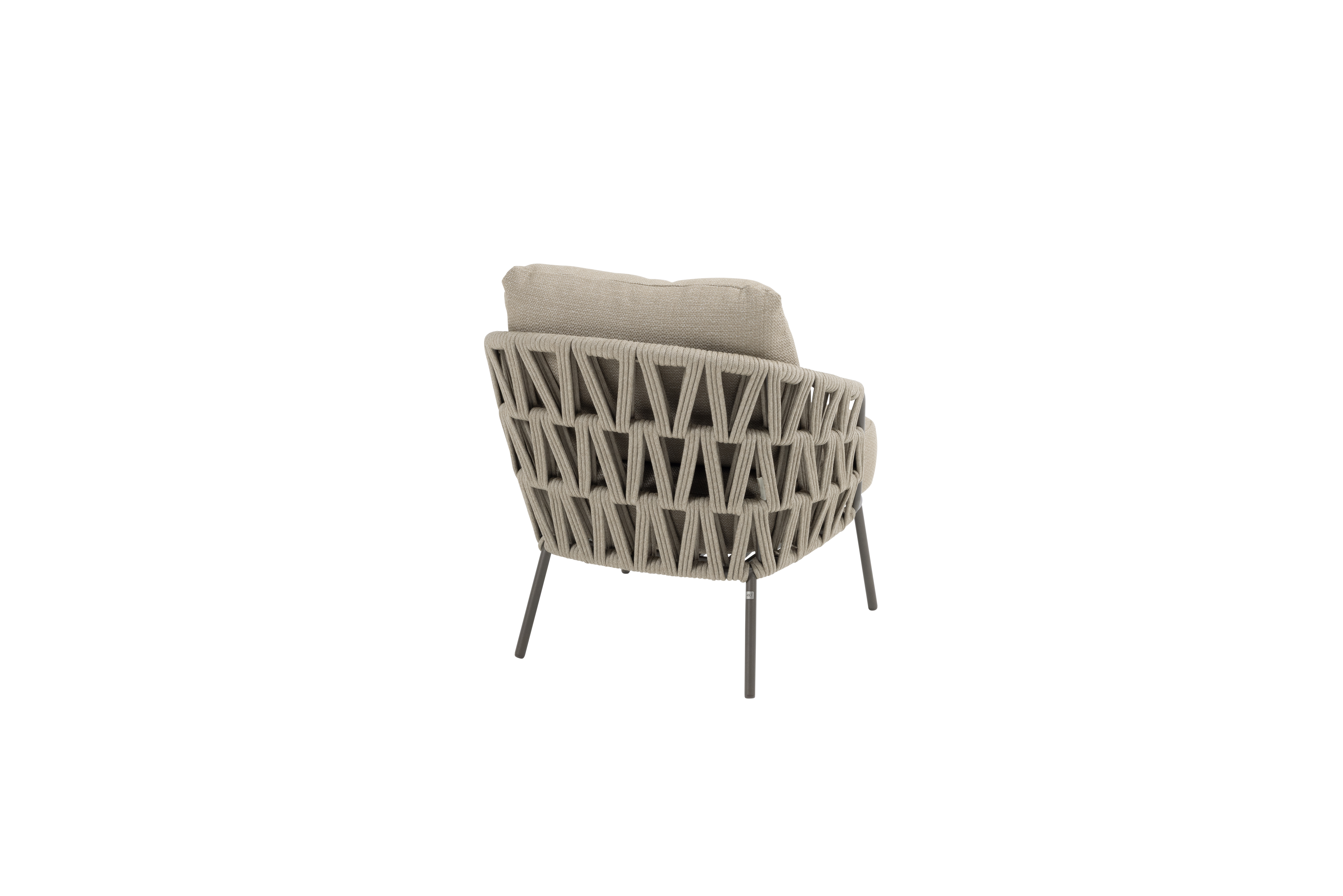 4 Seasons Mallorca Low Dining Chair W/cushions - Terre